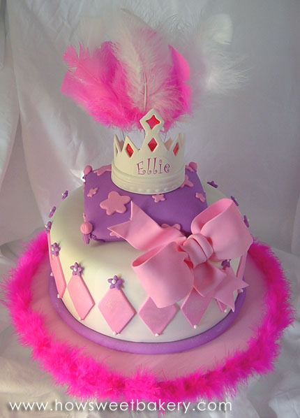 Fancy Princess Birthday Cake