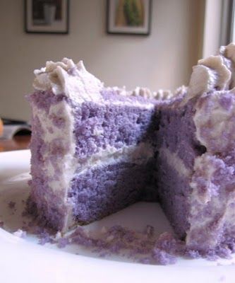 Filipino Ube Cake Recipe