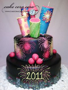 Fireworks Cake