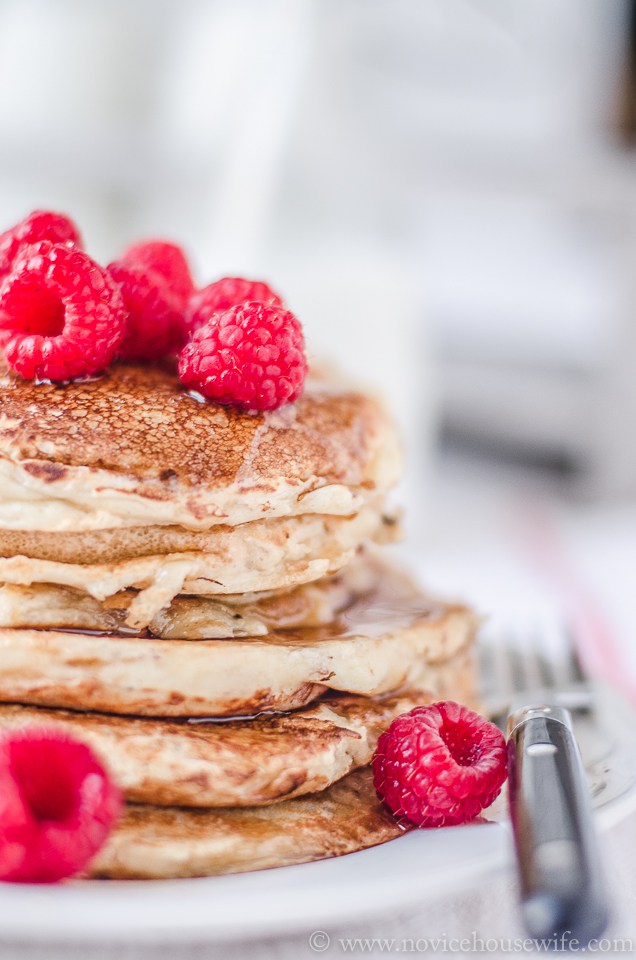 5 Photos of Fluffy Pancakes From Scratch