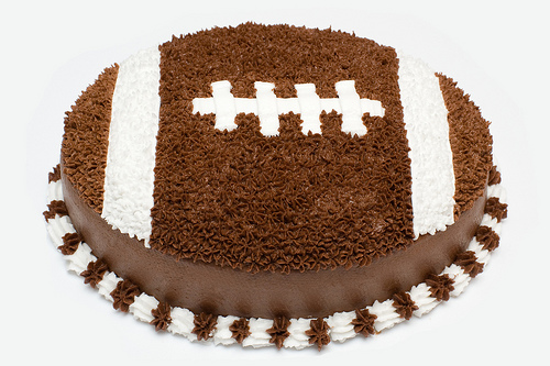 Football Cake Template