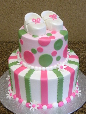 Girl Baby Shower Cake