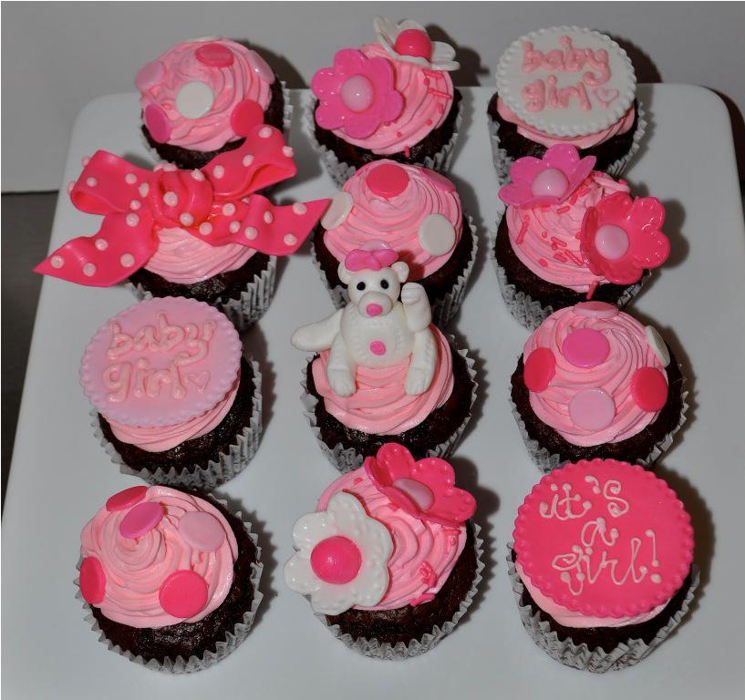 Girl Baby Shower Cupcake Ideas