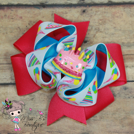 Hair Bow Birthday Cake