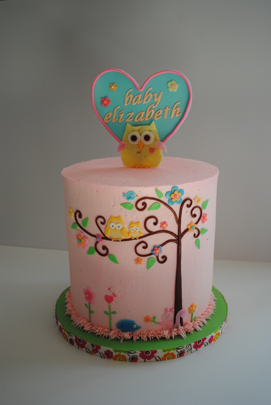 Happi Tree Baby Shower Cake