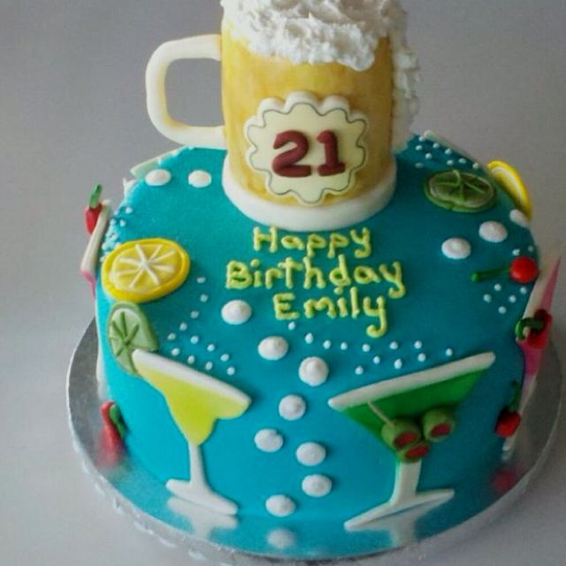 10 Photos of Happy 21st Birthday Cakes