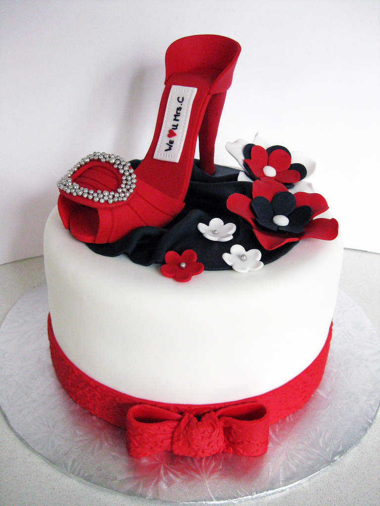 High Heel Shoe Cake