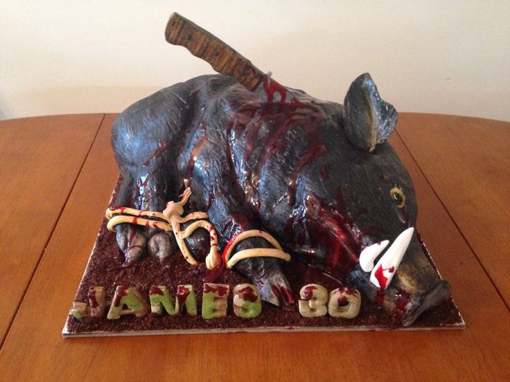 Hunting Birthday Cake