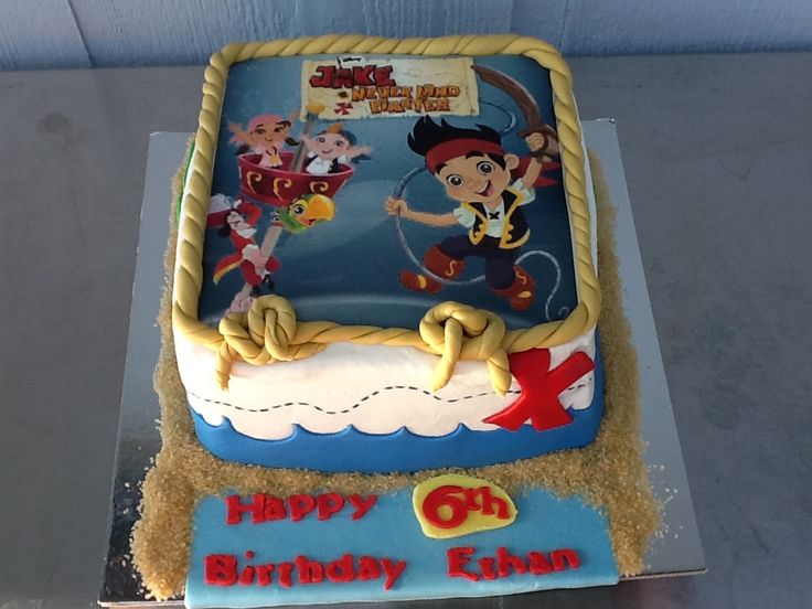 Jack and Neverland Pirates Cake