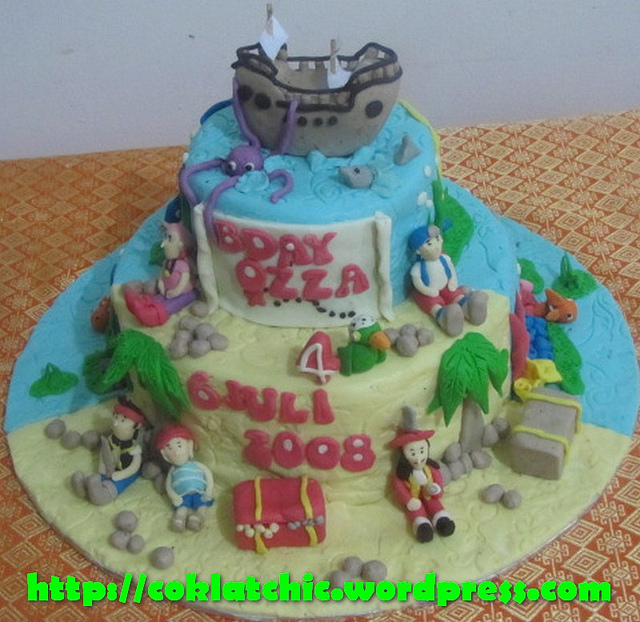 Jack and the Neverland Pirates Birthday Cake