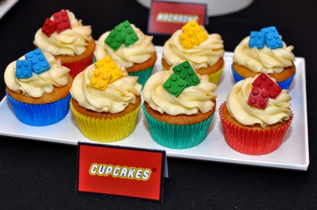 LEGO Boy Birthday Cupcake Ideas