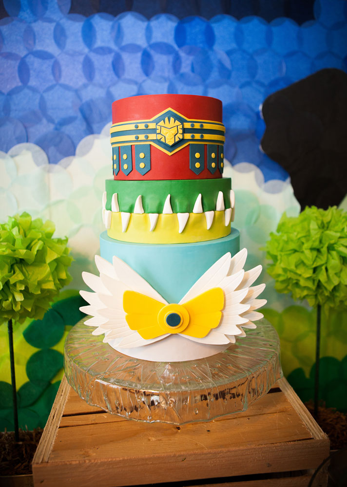 LEGO Chima Birthday Cake