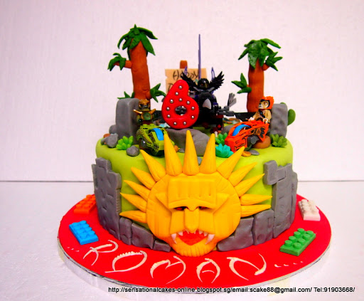 LEGO Chima Birthday Cake