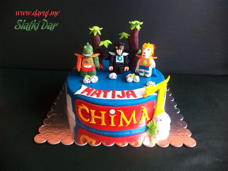 LEGO Chima Birthday Cake