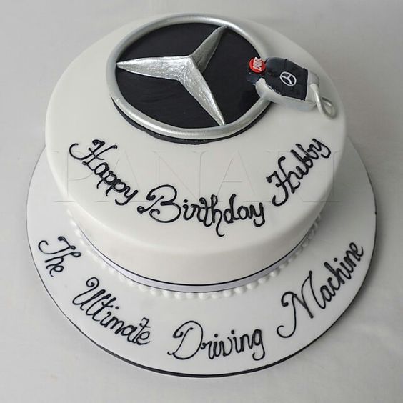 Mercedes-Benz Birthday Cake