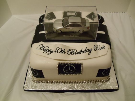 Mercedes-Benz Birthday Cake