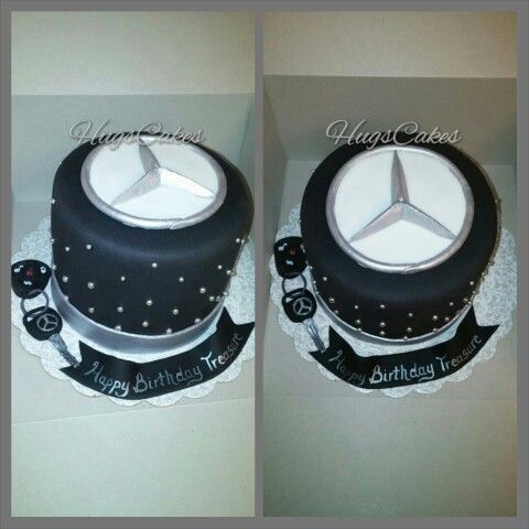 Mercedes-Benz Birthday Cake