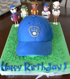 Milwaukee Brewers Birthday Cake