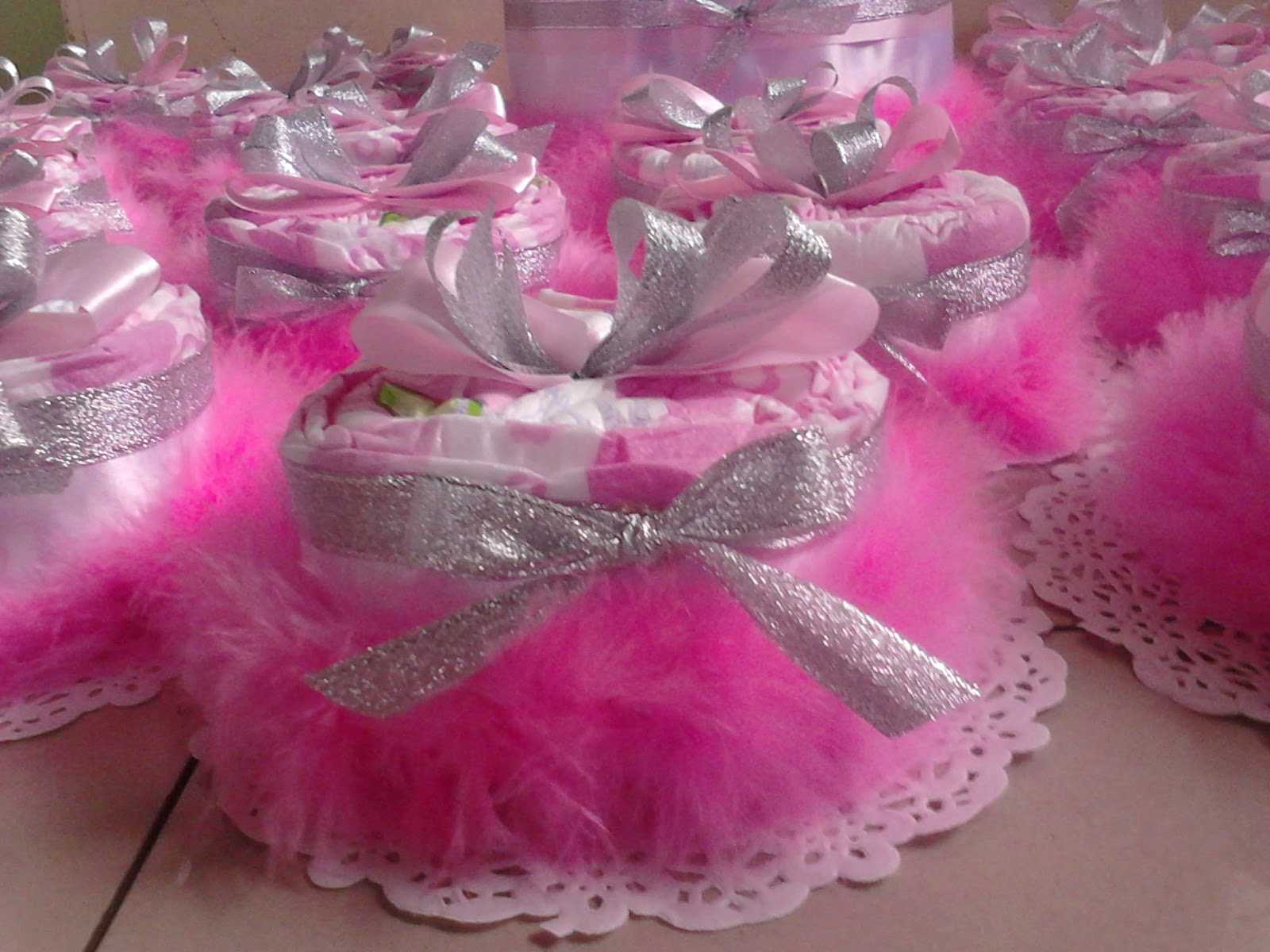 Mini Diaper Cakes