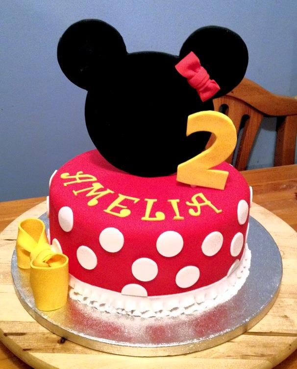 Mini Mouse Birthday Cake