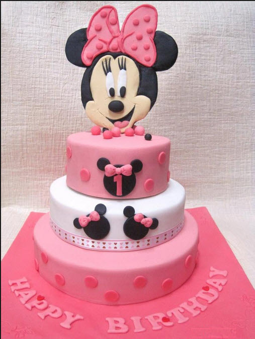 Minnie Mouse Birthday Cake Ideas