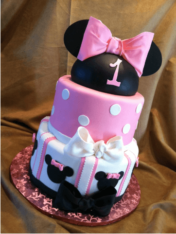 Minnie Mouse Birthday Cake