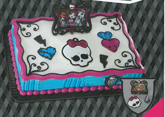 Monster High Birthday Cake