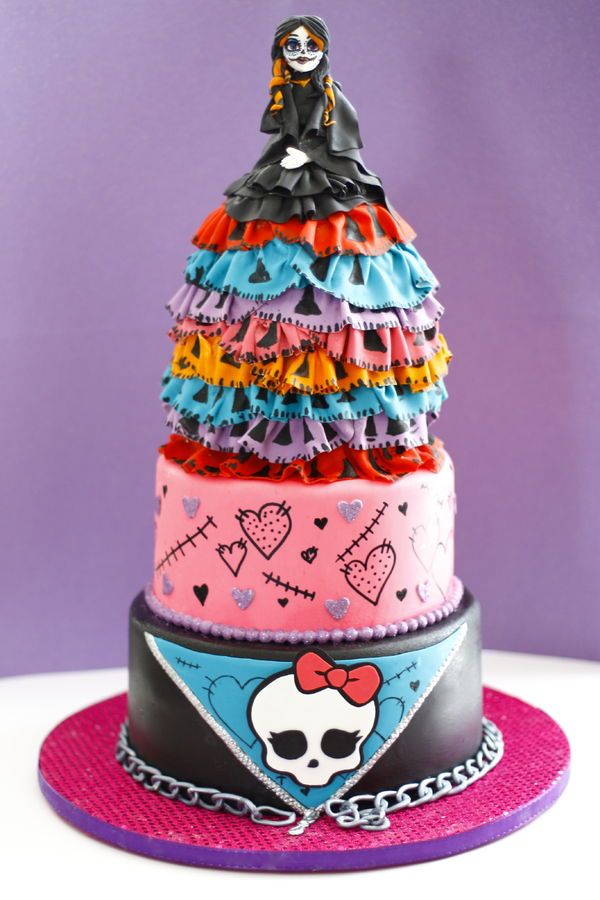 Monster High Birthday Cake