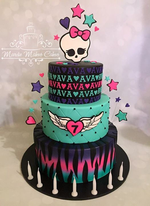 Monster High Birthday Cake