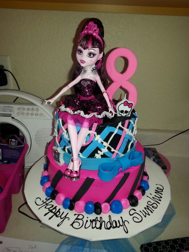 Monster High Birthday Cake