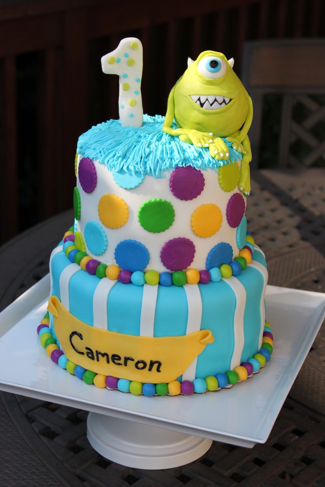 Monsters Inc Birthday Cake Idea