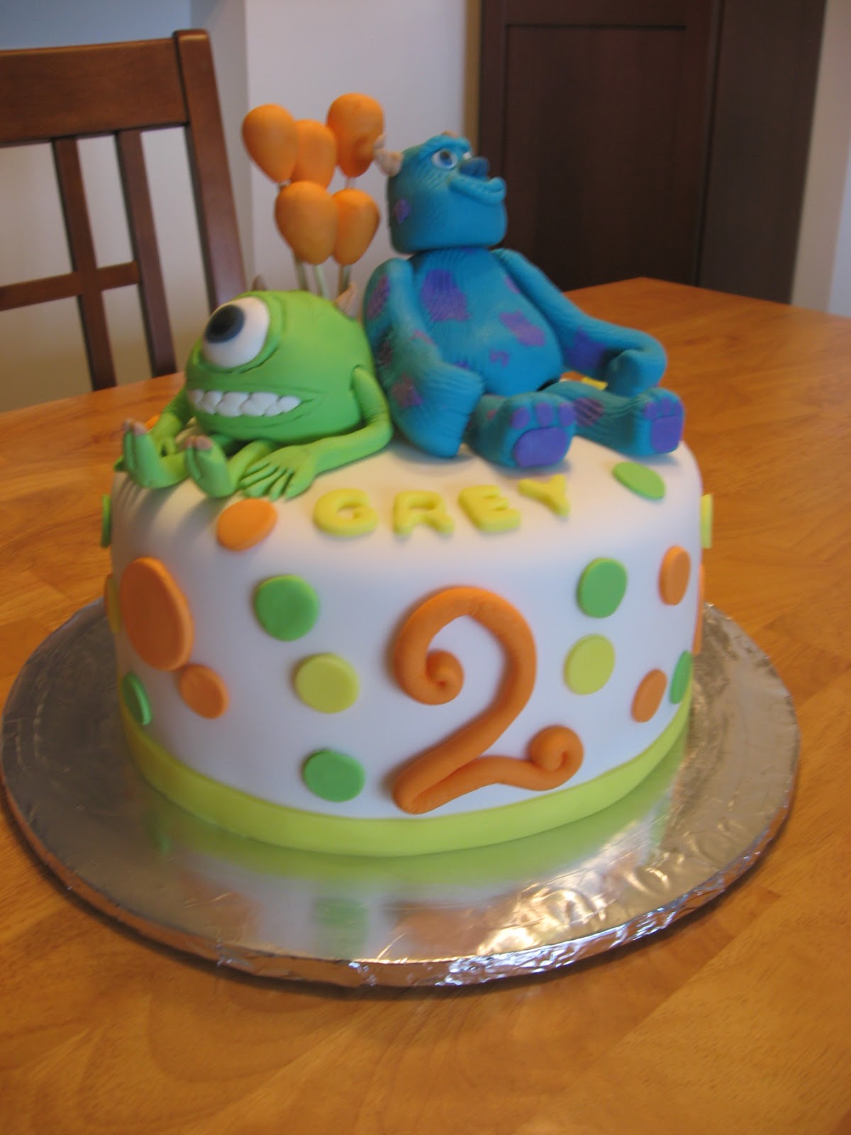 Monsters Inc Birthday Cake