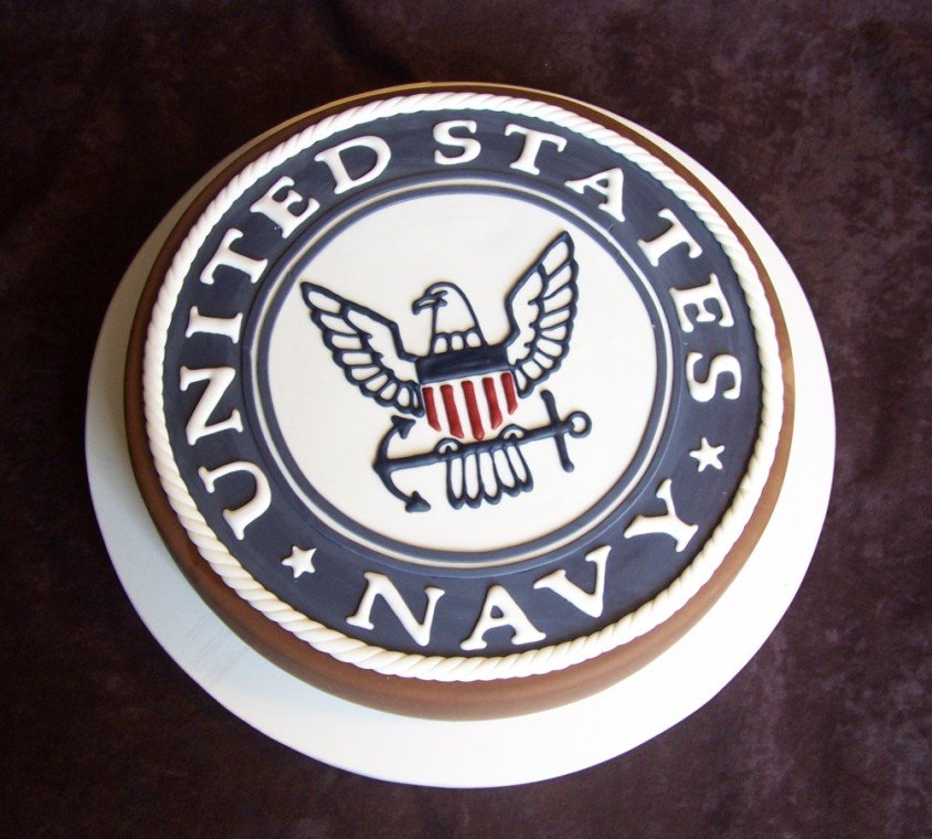 12 Photos of Groom's Cakes U S. Navy