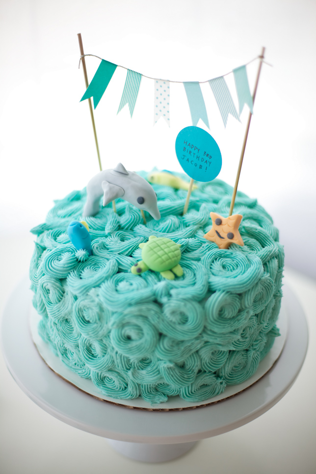 Ocean Themed Cake