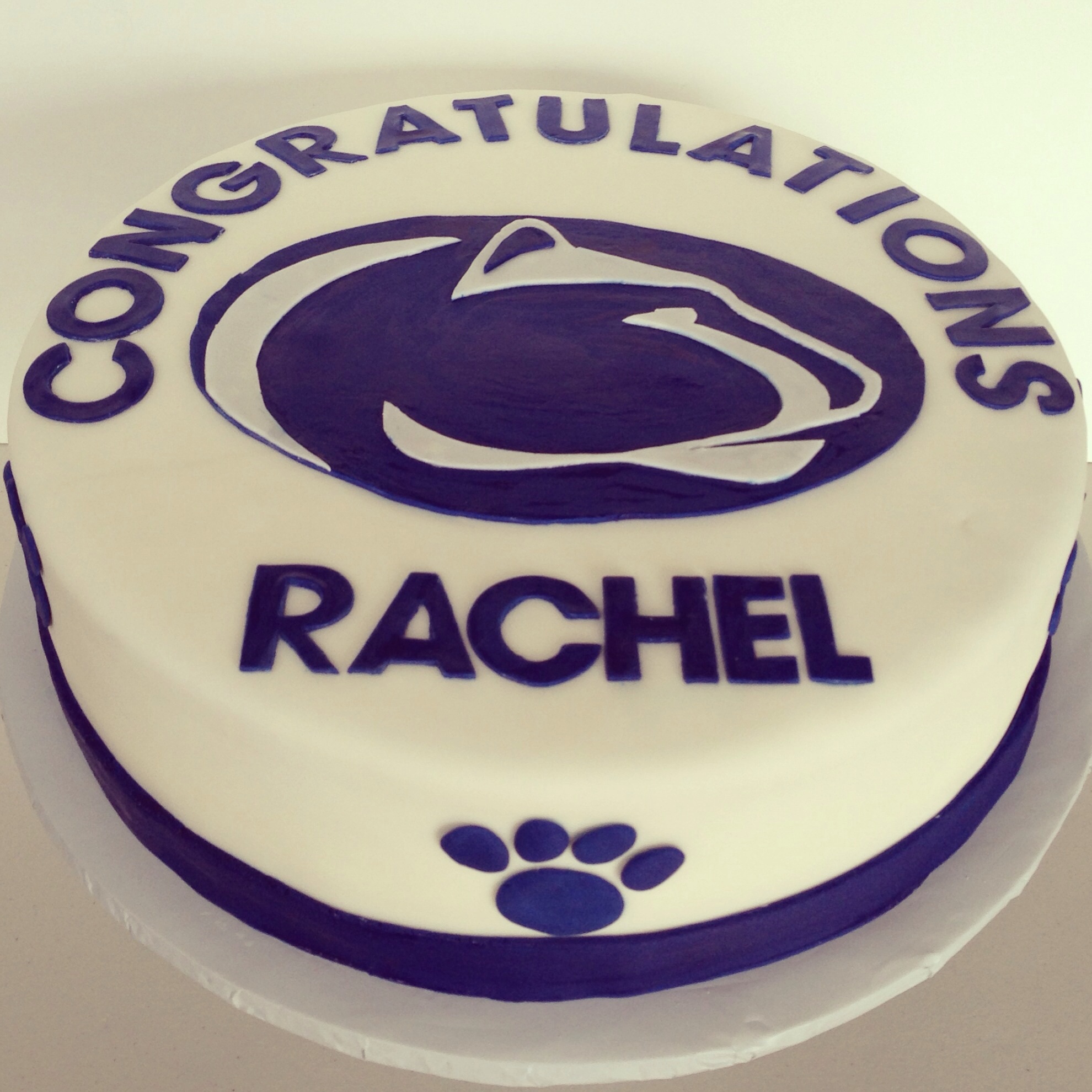 Penn State Graduation Cake