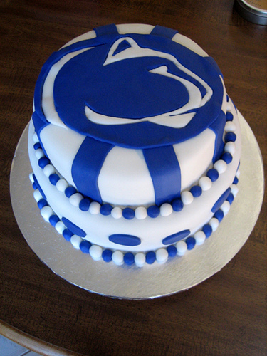 Penn State Graduation Cake