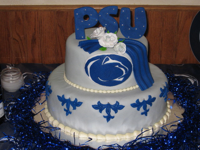 Penn State Graduation Cake