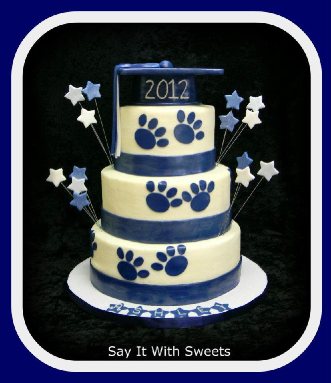 Penn State Graduation Cake