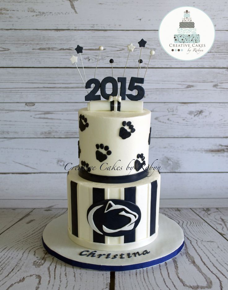 Penn State Graduation Cake