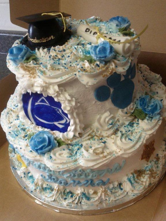 Penn State Graduation Cake