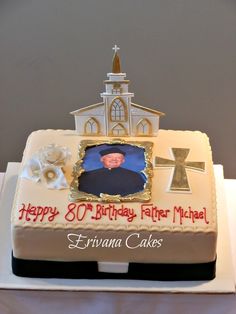 Priest Birthday Cake