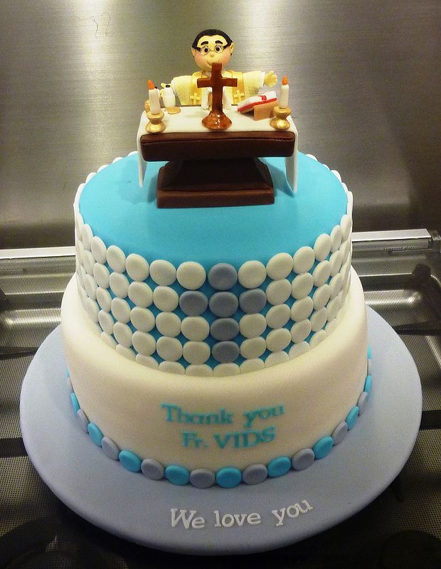 Priest Ordination Anniversary Cake