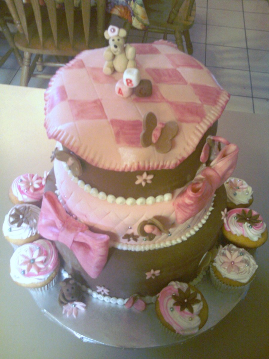 Princess Baby Shower Cake