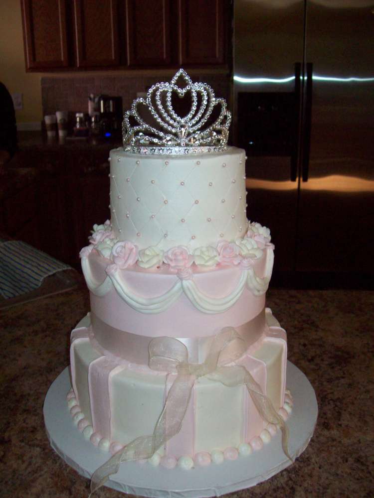 Princess Sweet 16 Birthday Cake