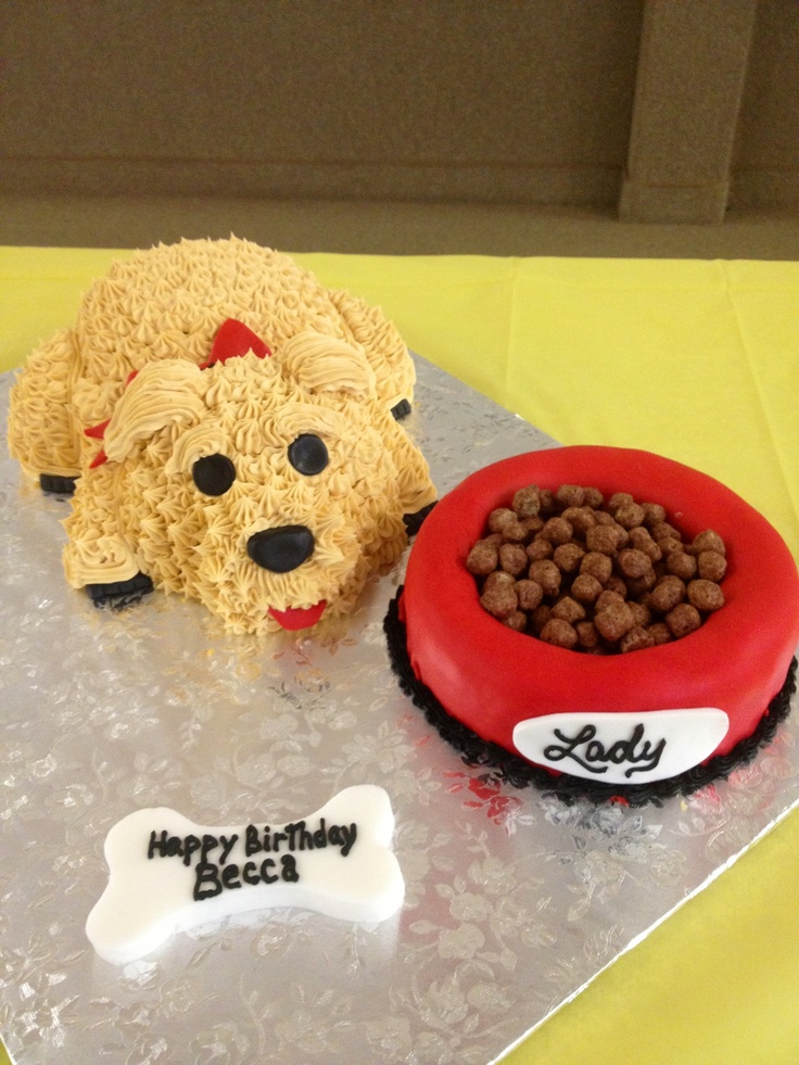 Puppy Birthday Cake