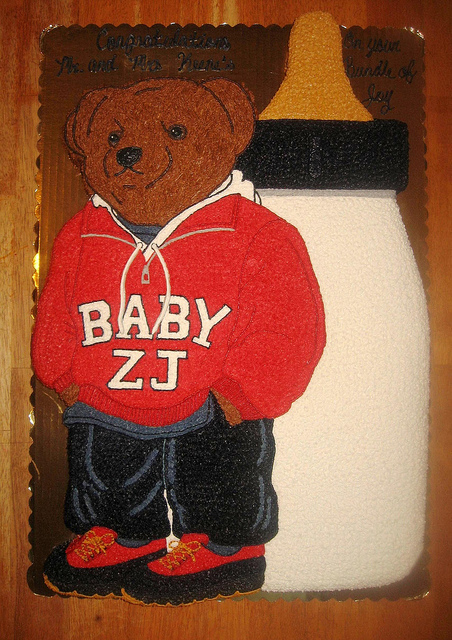 7 Photos of Polo Bear Baby Shower Cakes