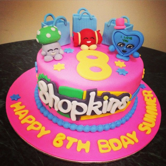 7 Photos of Shopkin Birthday Cakes At Sam's