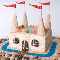 Sand Castle Cake Ice Cream