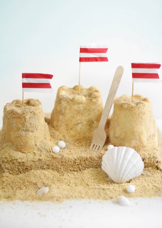 Sand Castle Cake Ice Cream