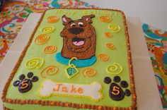 Scooby Doo Birthday Cake